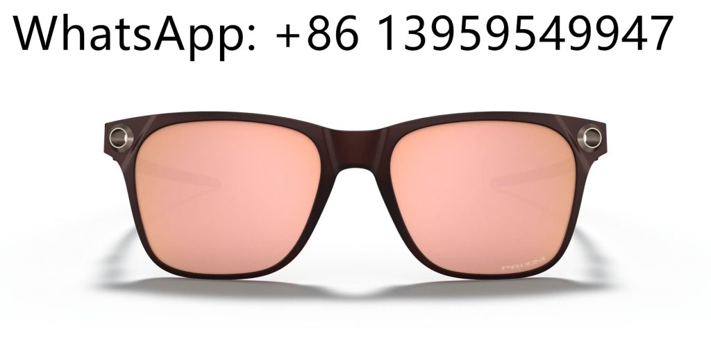 Oakley Apparition Sunglasses With Satin Dark Amber Frame Prizm Rose Gold Lens